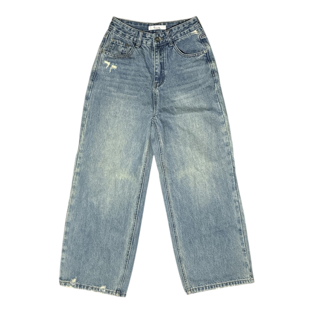 W32 Distressed Baggy Jeans [CC-G-B2]