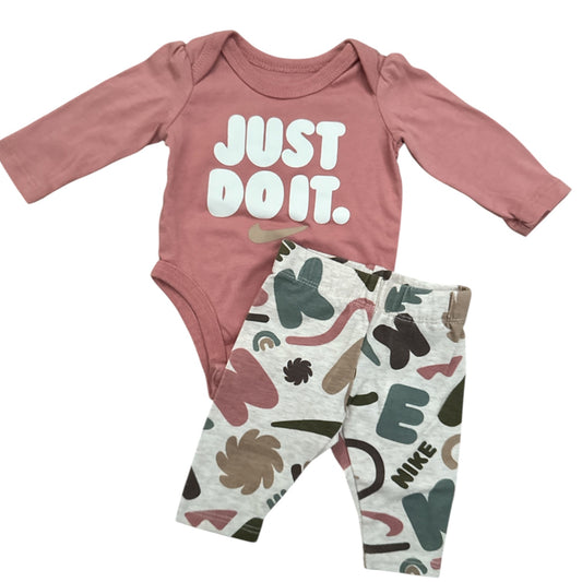 Newborn Nike Romper Set - Preloved
