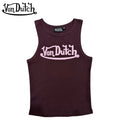 SML Von Dutch Ribbed Tank Top [A-W-T2.1]