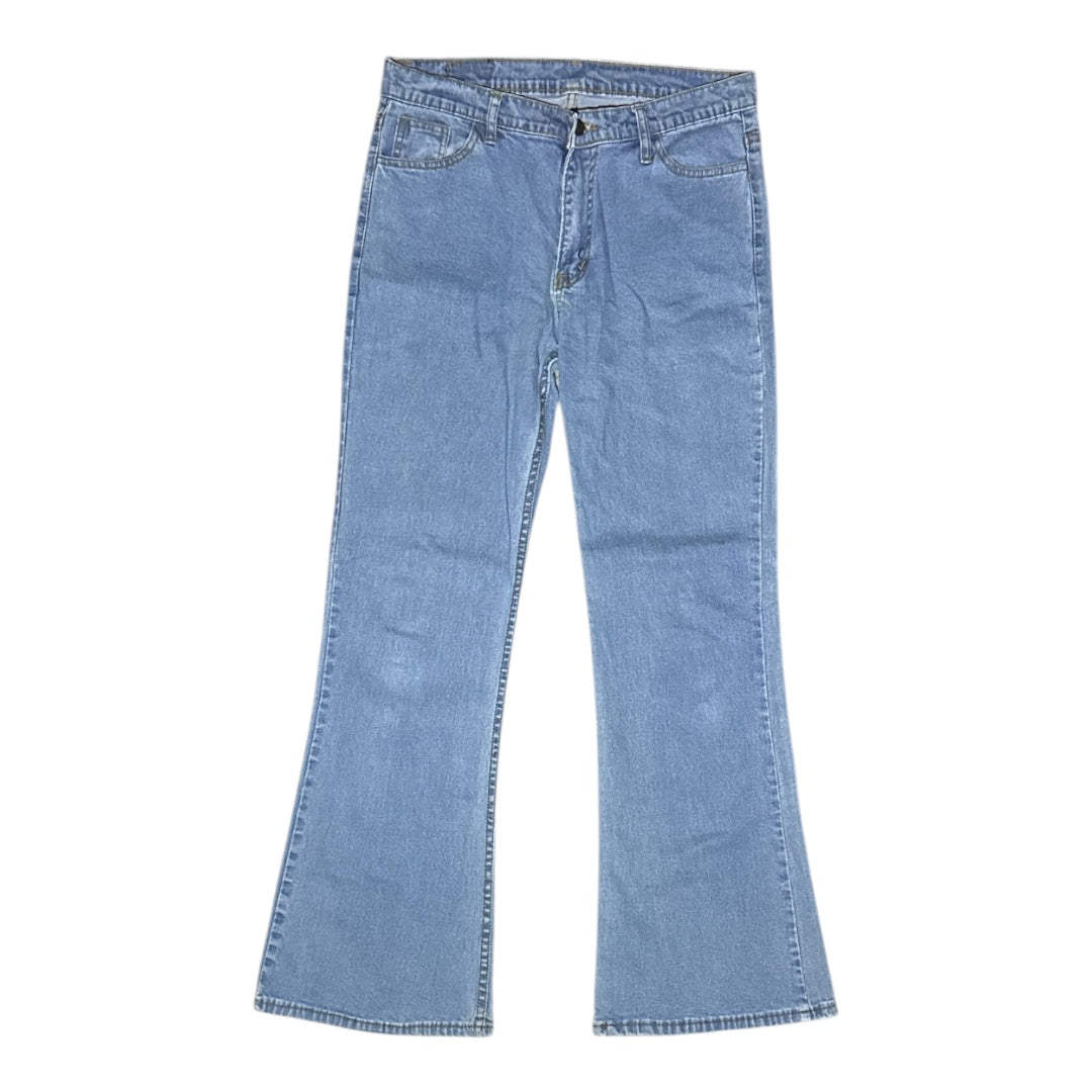 W38-43 Bootcut Soft Denim Jeans [CC-G-B12]