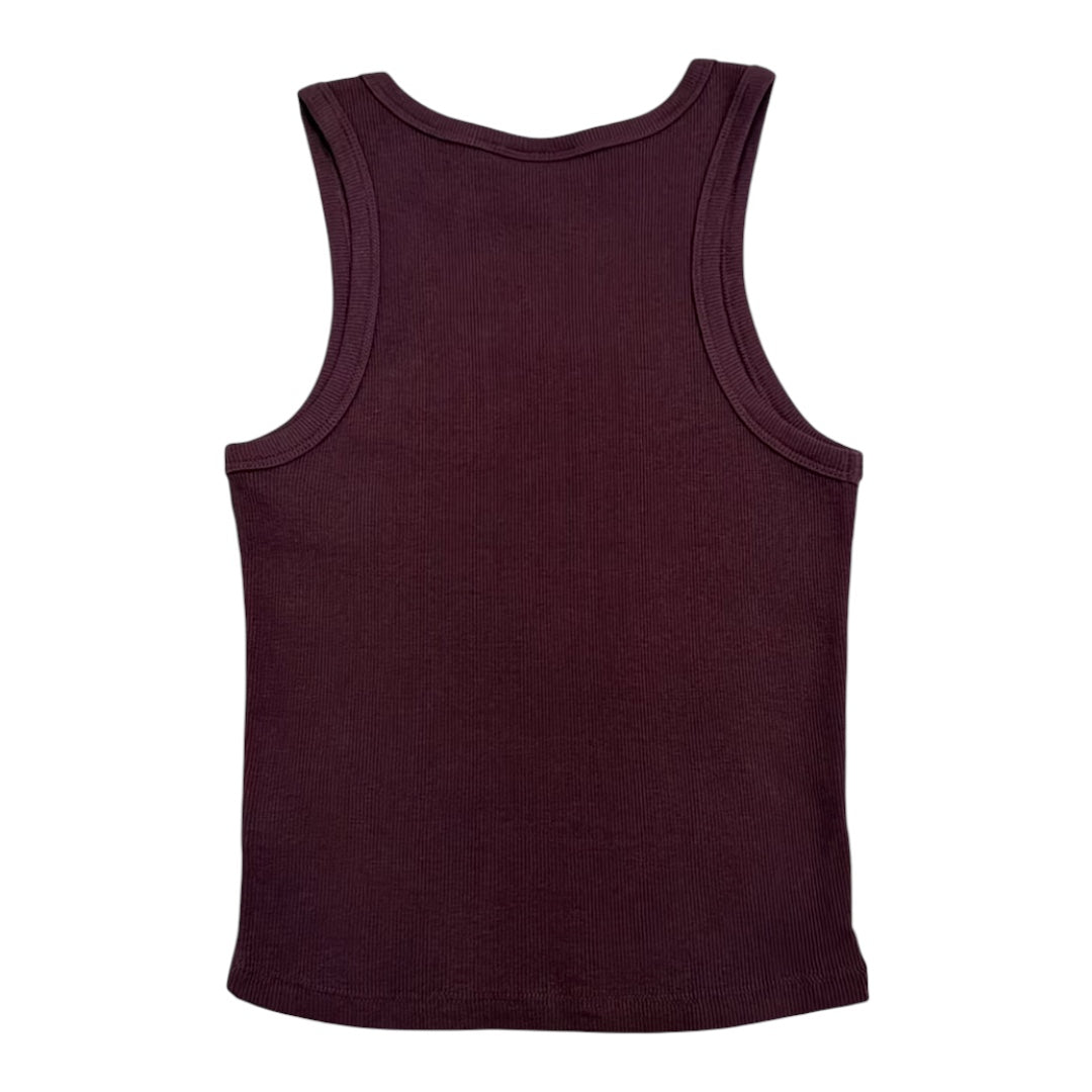 SML Von Dutch Ribbed Tank Top [A-W-T2.1]