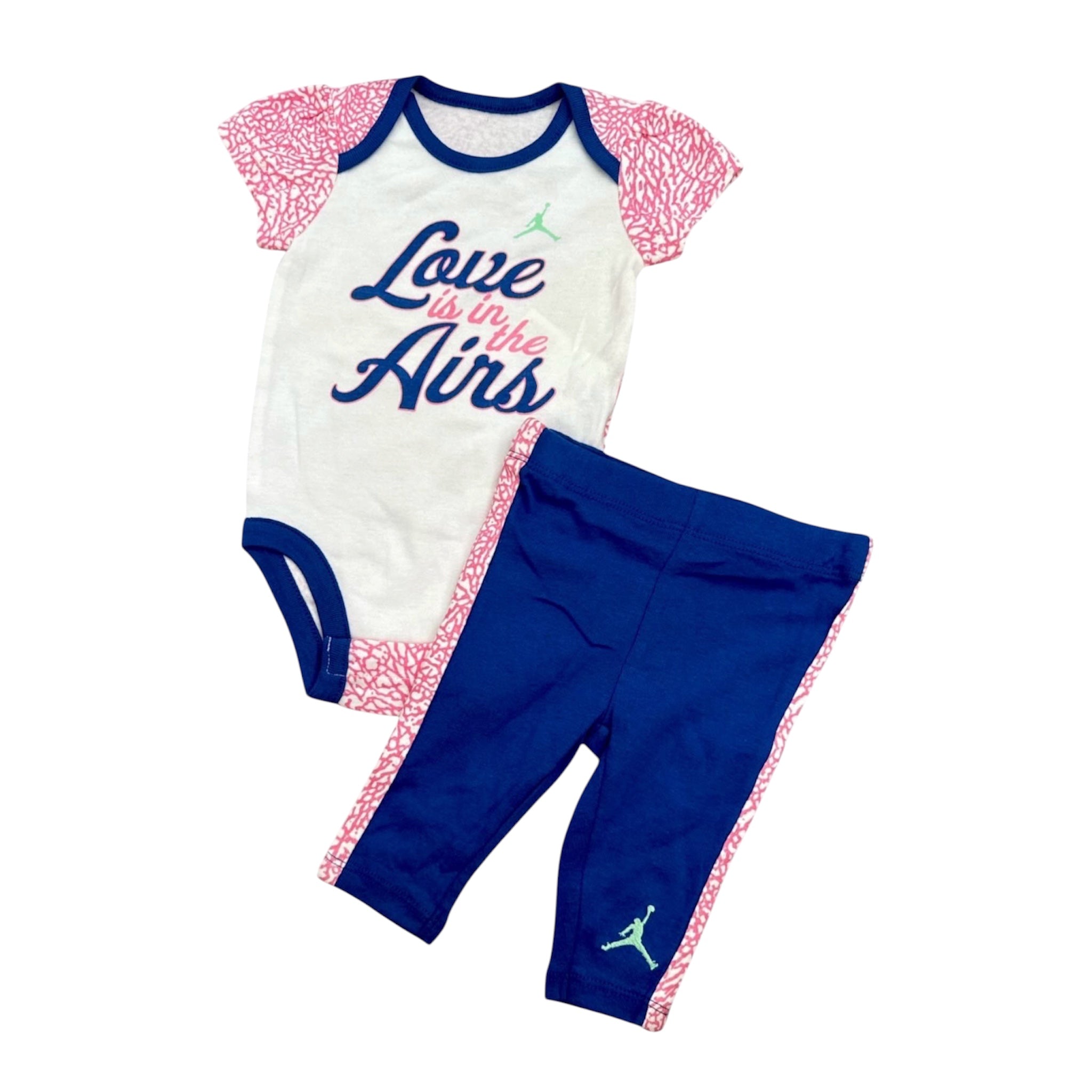 3-6m Air Jordan Romper Set [JNS7]